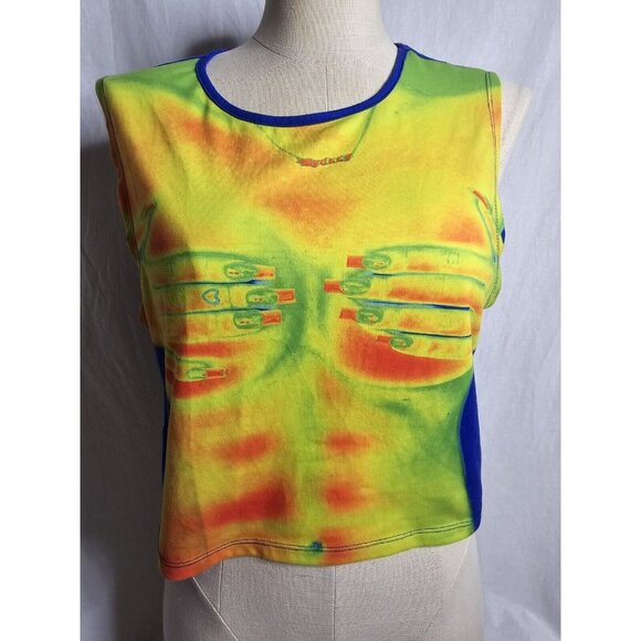 Jaded London Multicolor Crop Top - Picture 8 of 9
